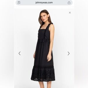 Johnny Was JESMINDA MIDI DRESS NWT